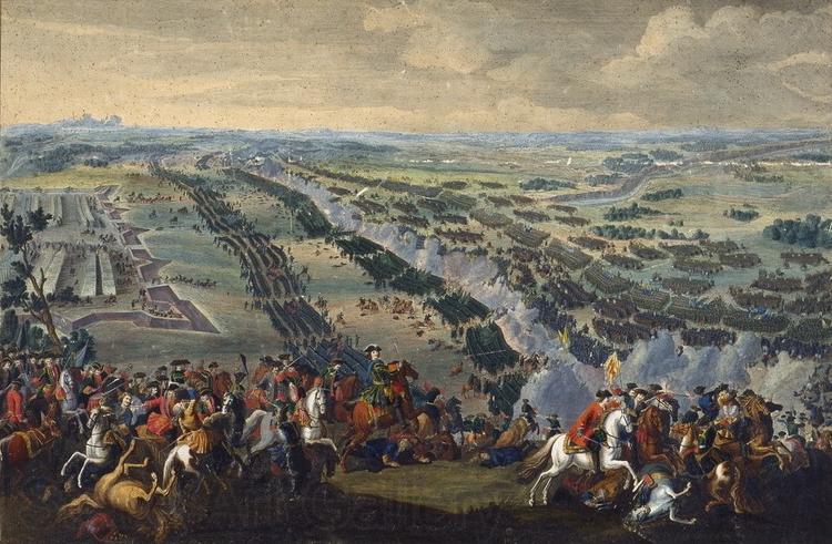 Pierre-Denis Martin Battle of Poltava Spain oil painting art